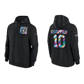 Jimmy Garoppolo Raiders 2023 Crucial Catch Hoodie