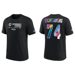 Liam Eichenberg Miami Dolphins Black 2022 NFL Crucial Catch Performance T-Shirt