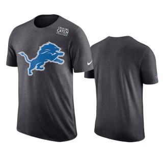 Lions Anthracite Crucial Catch Performance T-Shirt