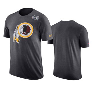 Redskins Anthracite Crucial Catch Performance T-Shirt