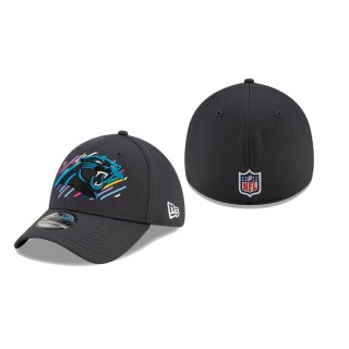 Panthers Charcoal 2021 NFL Crucial Catch 39THIRTY Flex Hat