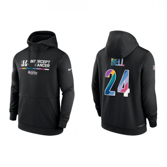 Vonn Bell Cincinnati Bengals Black 2022 NFL Crucial Catch Therma Performance Pullover Hoodie