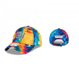 Women Giants Multi-Color 2020 NFL Crucial Catch 9TWENTY Adjustable Hat