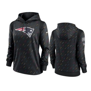 Women's Patriots Anthracite 2021 NFL Crucial Catch Hoodie