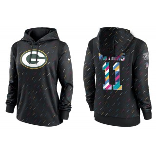 Women's Green Bay Packers Sammy Watkins Anthracite NFL Crucial Catch Hoodie