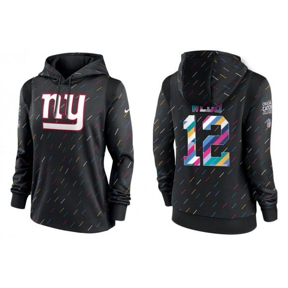 Women's New York Giants Davis Webb Anthracite NFL Crucial Catch Hoodie